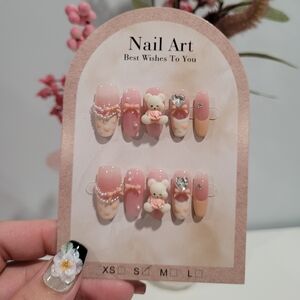 Bear and Bow Press On nails